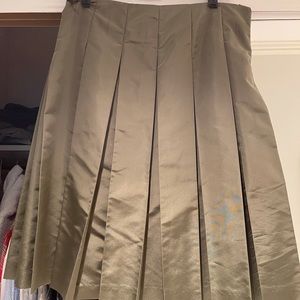 Pleated Prada skirt